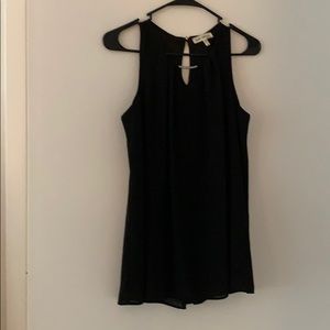 Faith and Joy black blouse